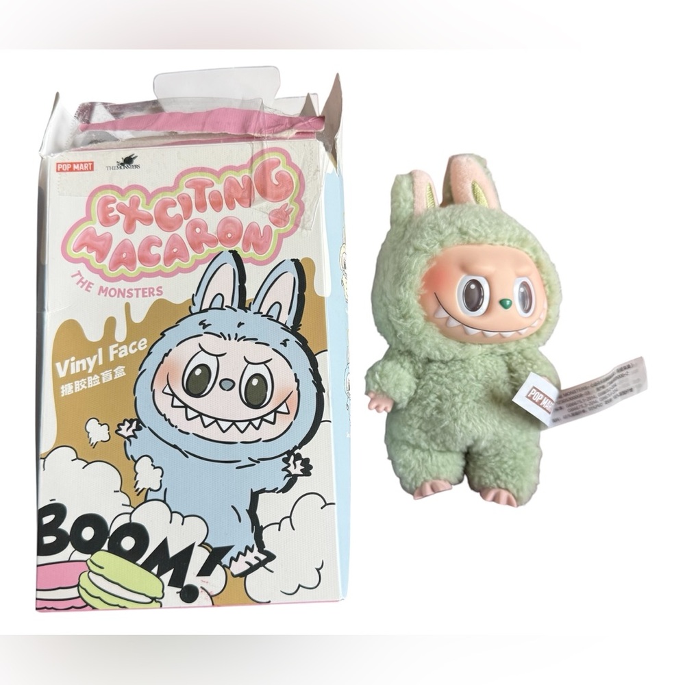 New Labubu The Monsters, green
